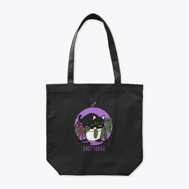 Zodiac Cat - Sagittarius (Bags)