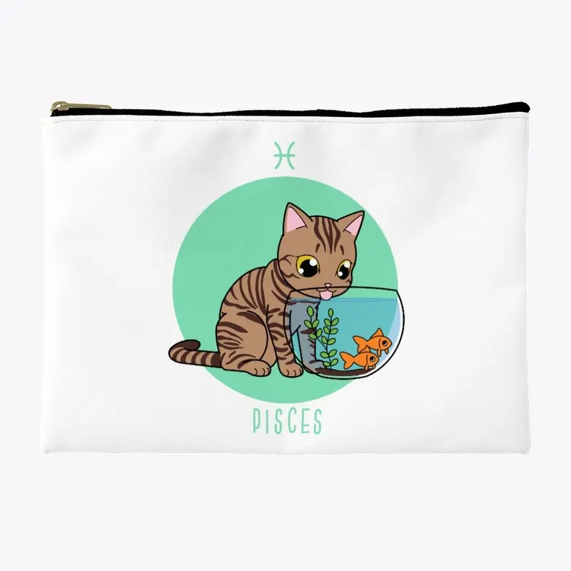 Zodiac Cat - Pisces (Bags)