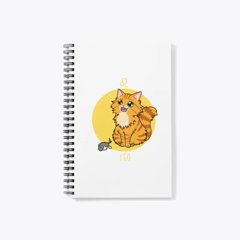 Zodiac Cat - Leo (Stationery)