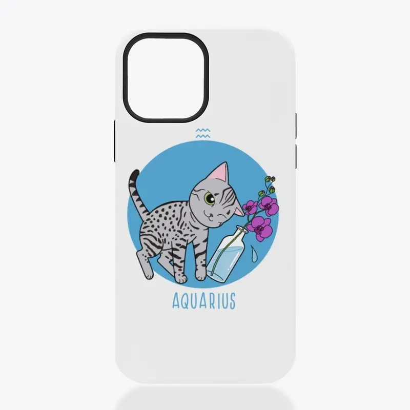 Zodiac Cat - Aquarius (Stationery)