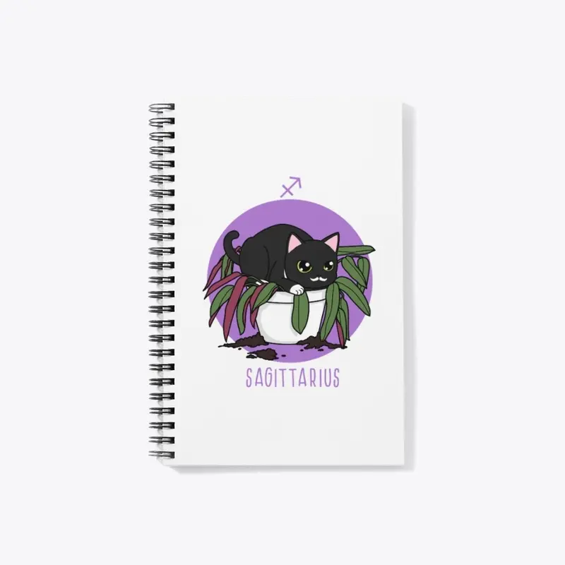 Zodiac Cat - Sagittarius (Stationery)