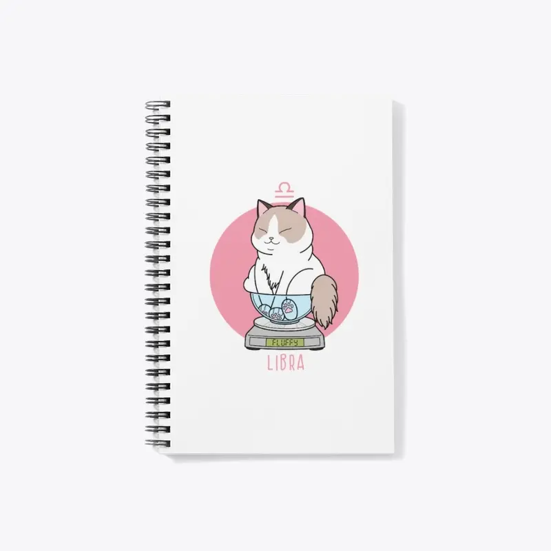 Zodiac Cat - Libra (Stationery)