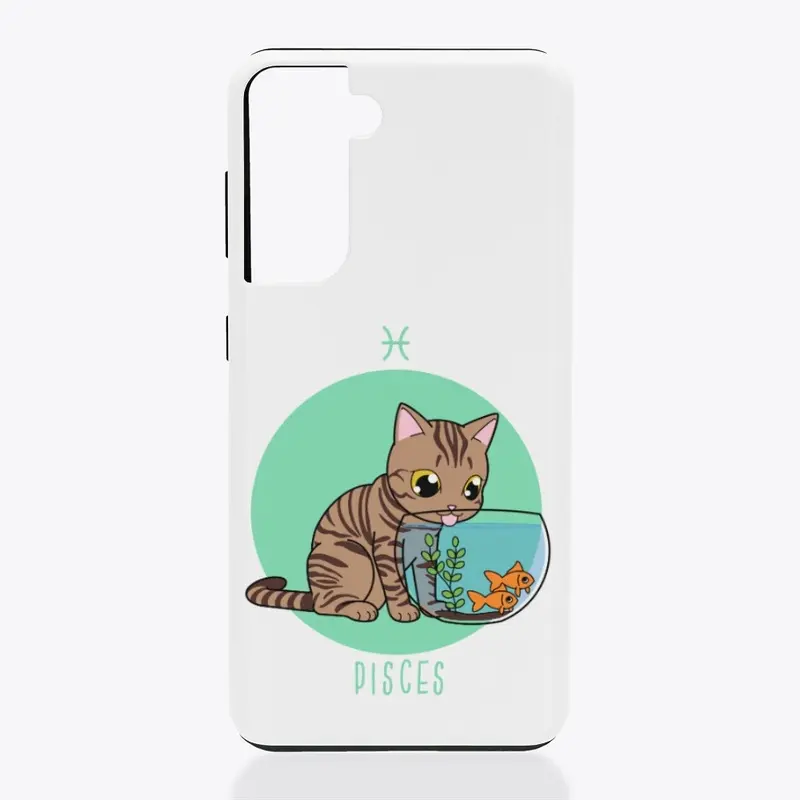 Zodiac Cat - Pisces (Stationery)