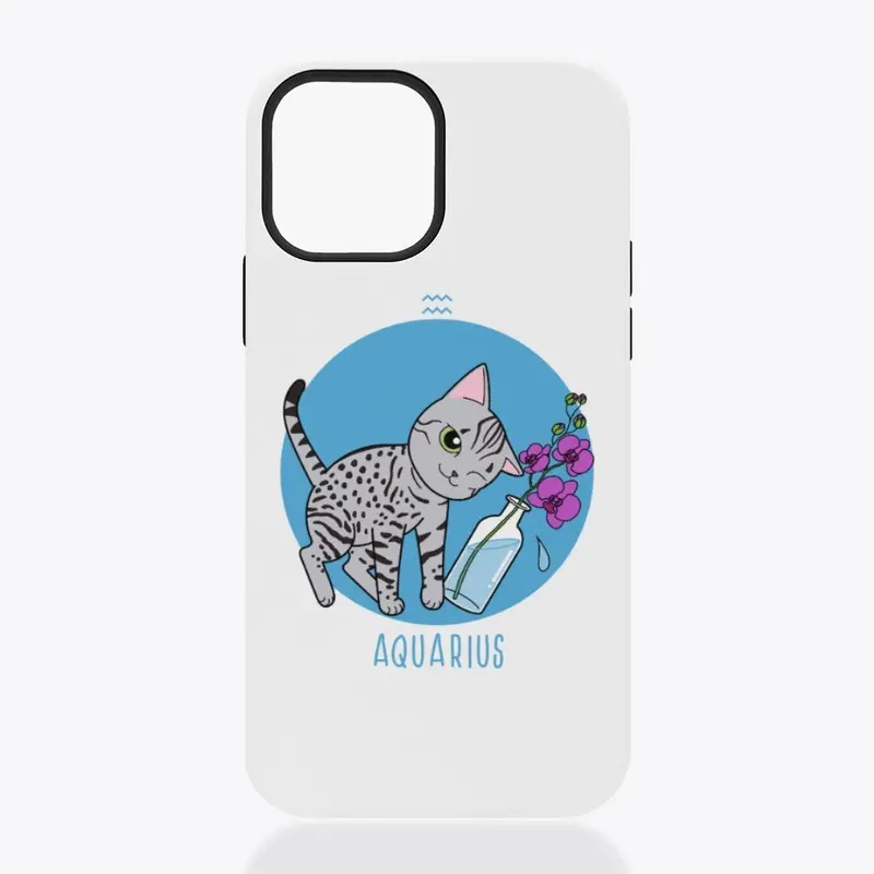 Zodiac Cat - Aquarius (Stationery)