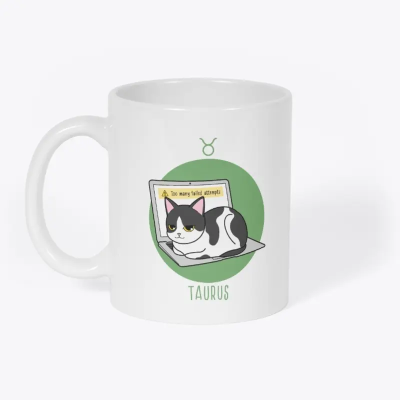 Zodiac Cat - Taurus (Homeware)