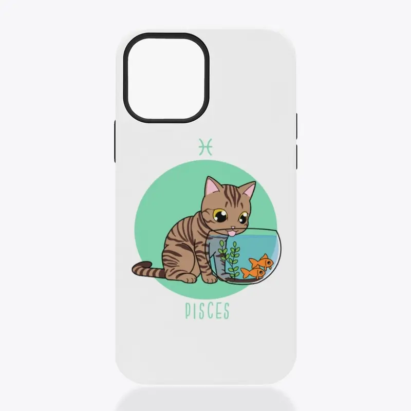 Zodiac Cat - Pisces (Stationery)