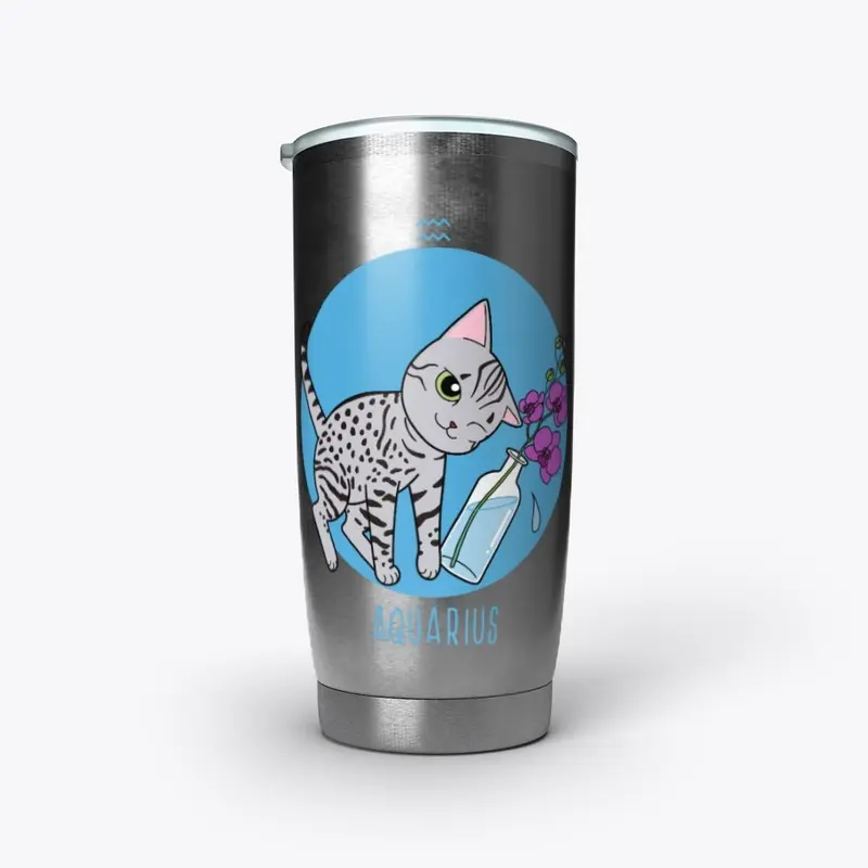 Zodiac Cat - Aquarius (Homeware)