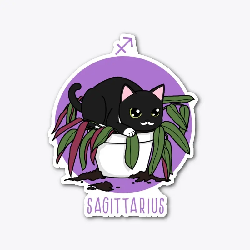 Zodiac Cat - Sagittarius (Stationery)