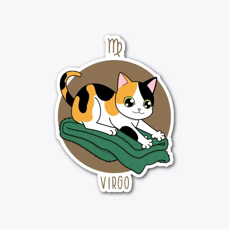 Zodiac Cat - Virgo (Stationery)