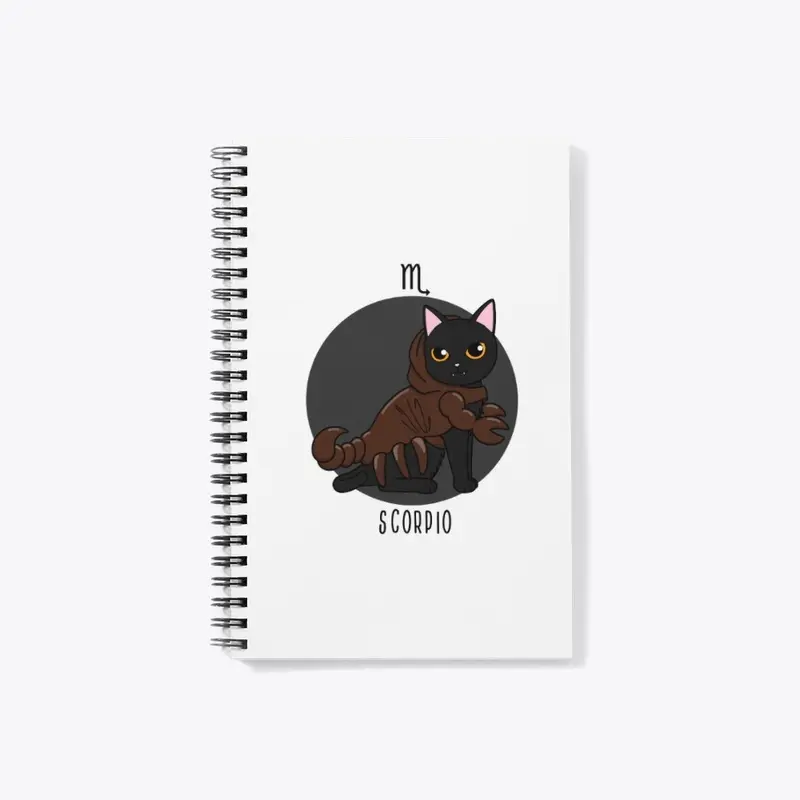 Zodiac Cat - Scorpio (Stationery)